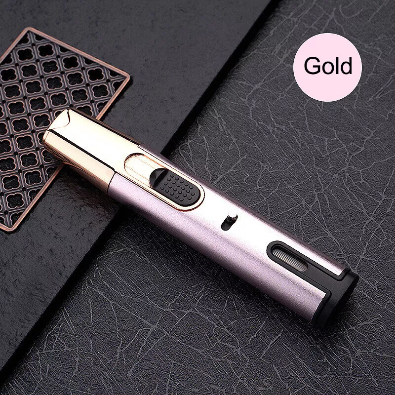 Refillable Butane Torch Lighter Adjustable Pen Lighter Double Flame Lighter Jet
