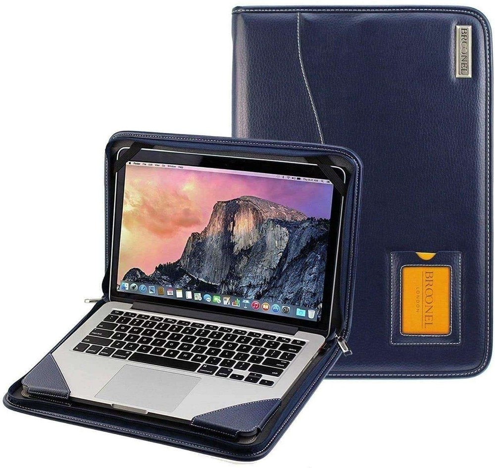 Broonel Blue Leather Case For Thomson 15.6" Laptop