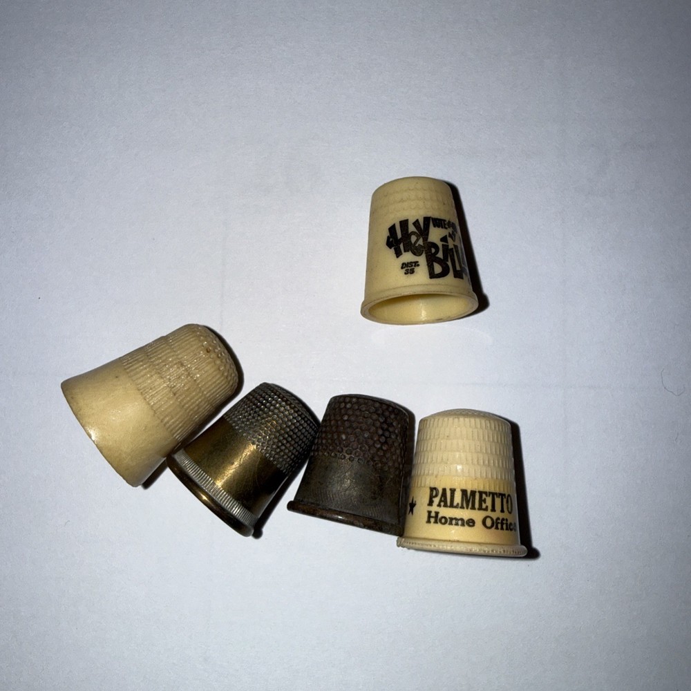 Vintage Thimbles Mixed Lot
