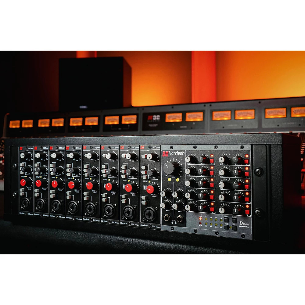 Harrison D510mx 10x2 Analog Mixer Interface Module for the D510r Rack