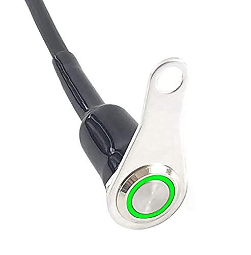 Universal Stainless Steel LED Motorcycle Switch ON-Off Handlebar Adjustable