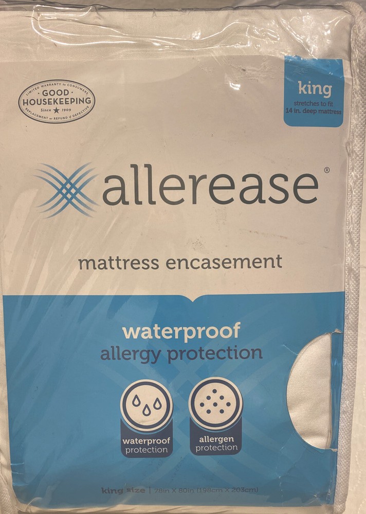 Good Housekeeping AllerEase Zippered Mattress Protector - King Size
