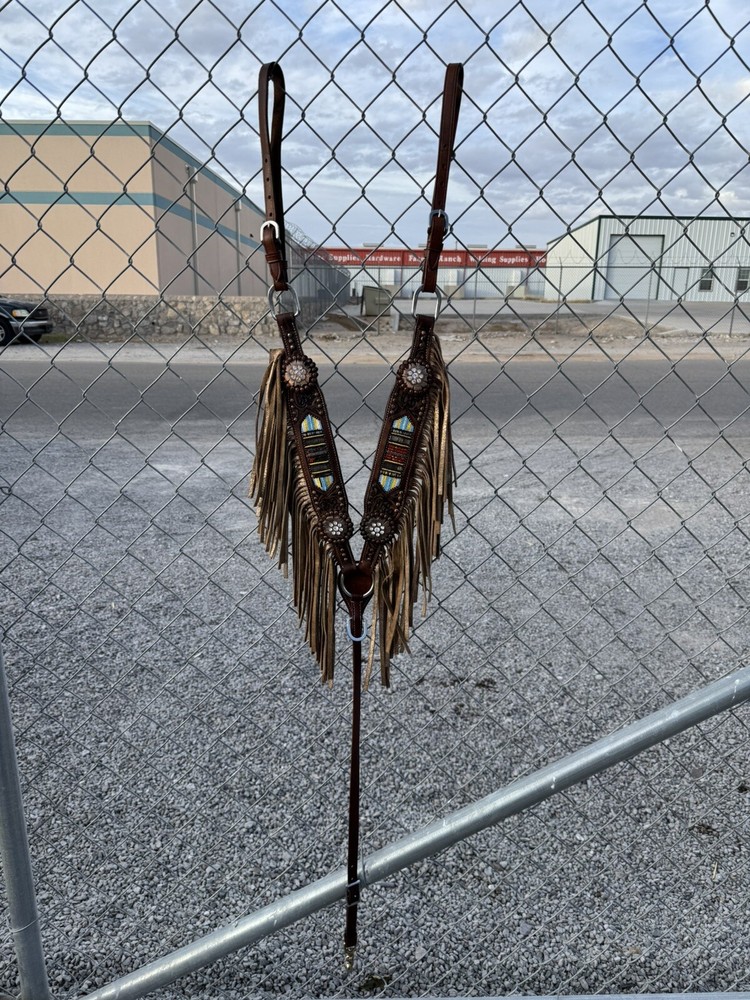 used western breast collar