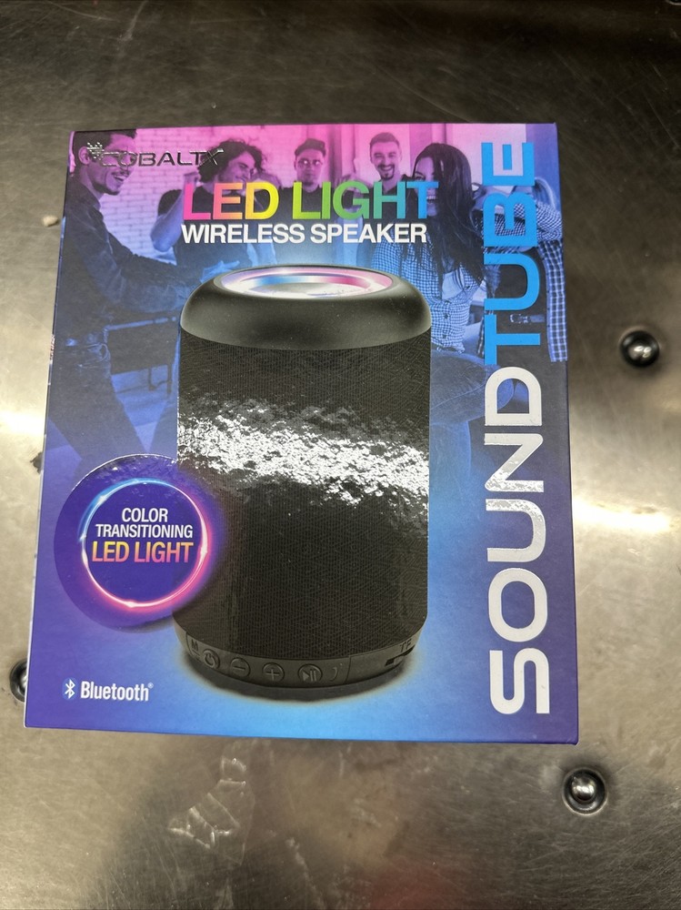 Cobaltx Led Light Wireless Speaker Soundtube