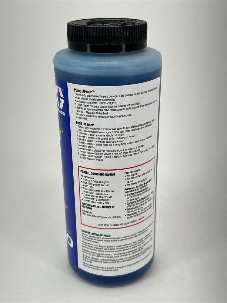 Graco Pump Armor 1Qt Protects Airless Pump During Storage 243104