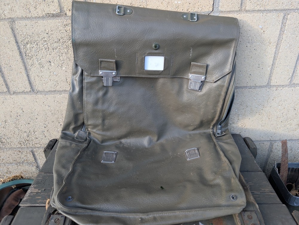 Swiss Military Surplus Garment Bag - Intact Handle