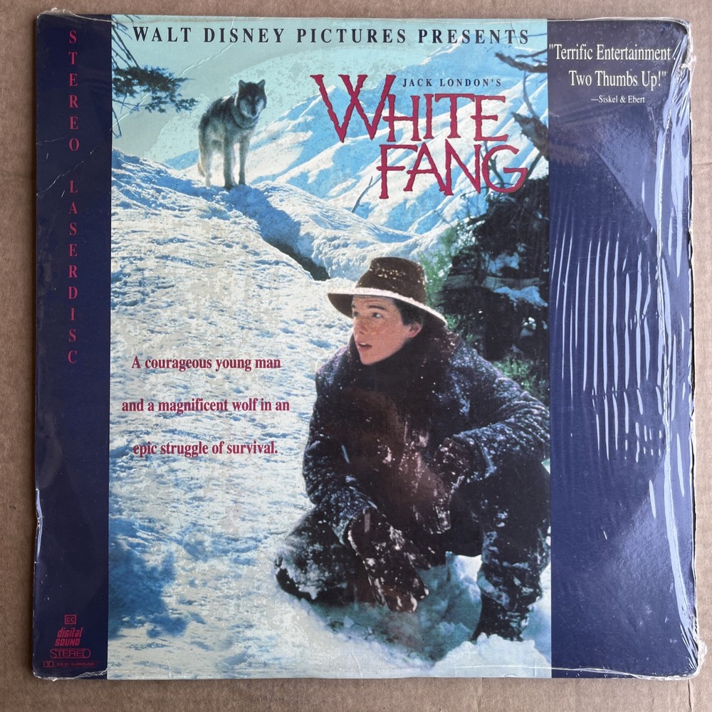 White Fang  LaserDisc