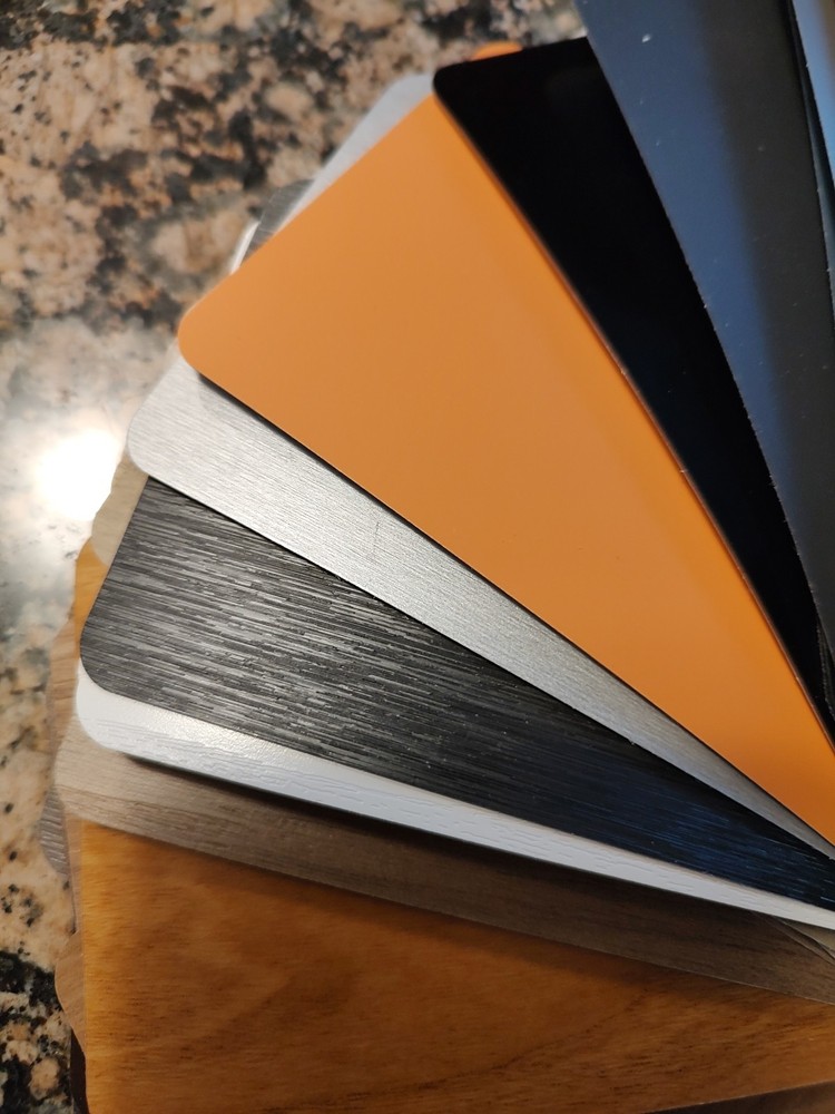 Over 60+ Samples Various Textures Solid And Woodgrain Colors Thermoplastic/Foil