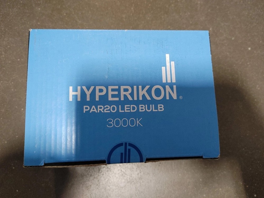 Hyperikon PAR20-8D30 LED Bulb Dimmable 8W Flood Light E26 3000K Box of 6