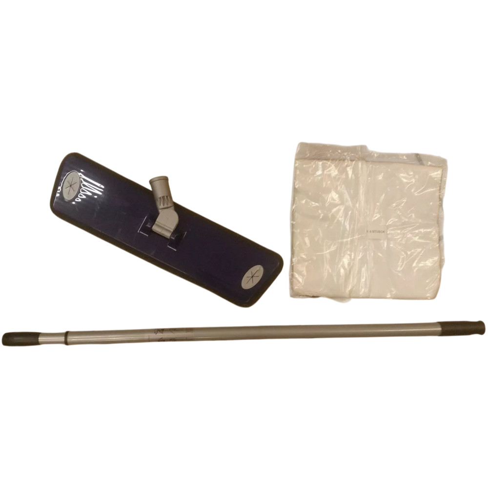 Dry Cleaning System Dust Mop With Telescopic Handle 8 Dust Cloths