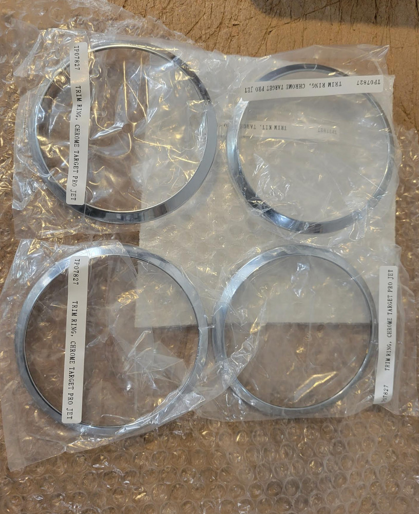 JACUZZI TP78827 4 Jet Ring Trim Kit in Chrome