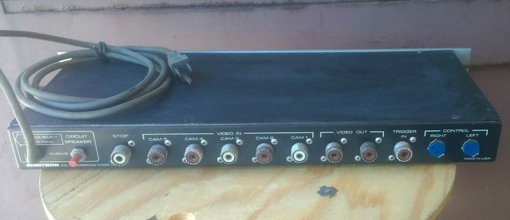 Shintron Inc Model 320 5 Camera/Input Video Sequencer