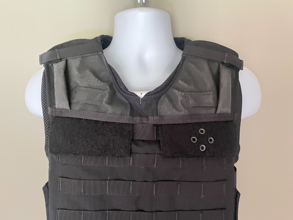 SECOND CHANCE Standard Armor Carrier Side Open Small LONG 2017-2017 Black Molle