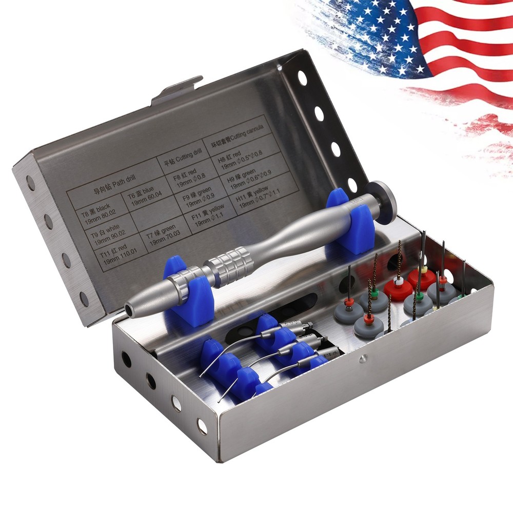 Dental Broken File Extractor Endodontic File Removal System Kit Endo Root Canal