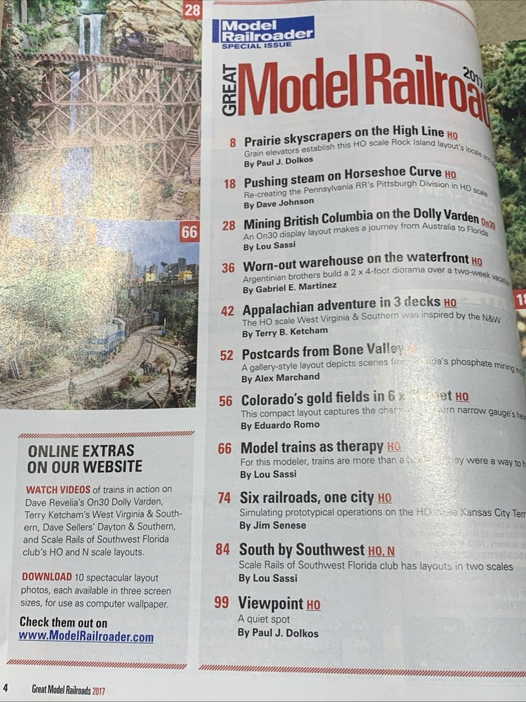 Great Model Railroads 2017 Model Railroader Magazine Special Issue