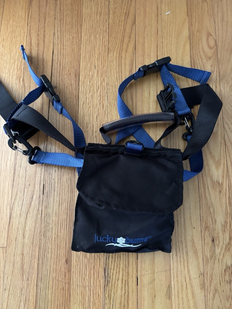 Lucky Bums Ski Trainer Harness with Handle, Leashes and Backpack