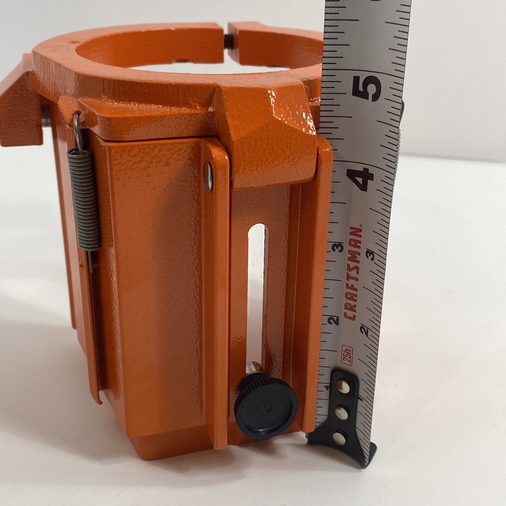 Drill Press Guard Orange Adjustable Unbranded Please See Pictures
