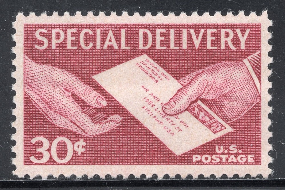E21 * HANDS AND LETTER * U.S. Postage Stamp  MNH