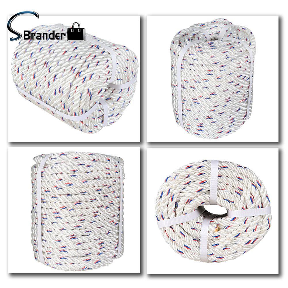 5/8"x 150' Double Braid Polyester Arborist Bull Rope Tree Rigging Line