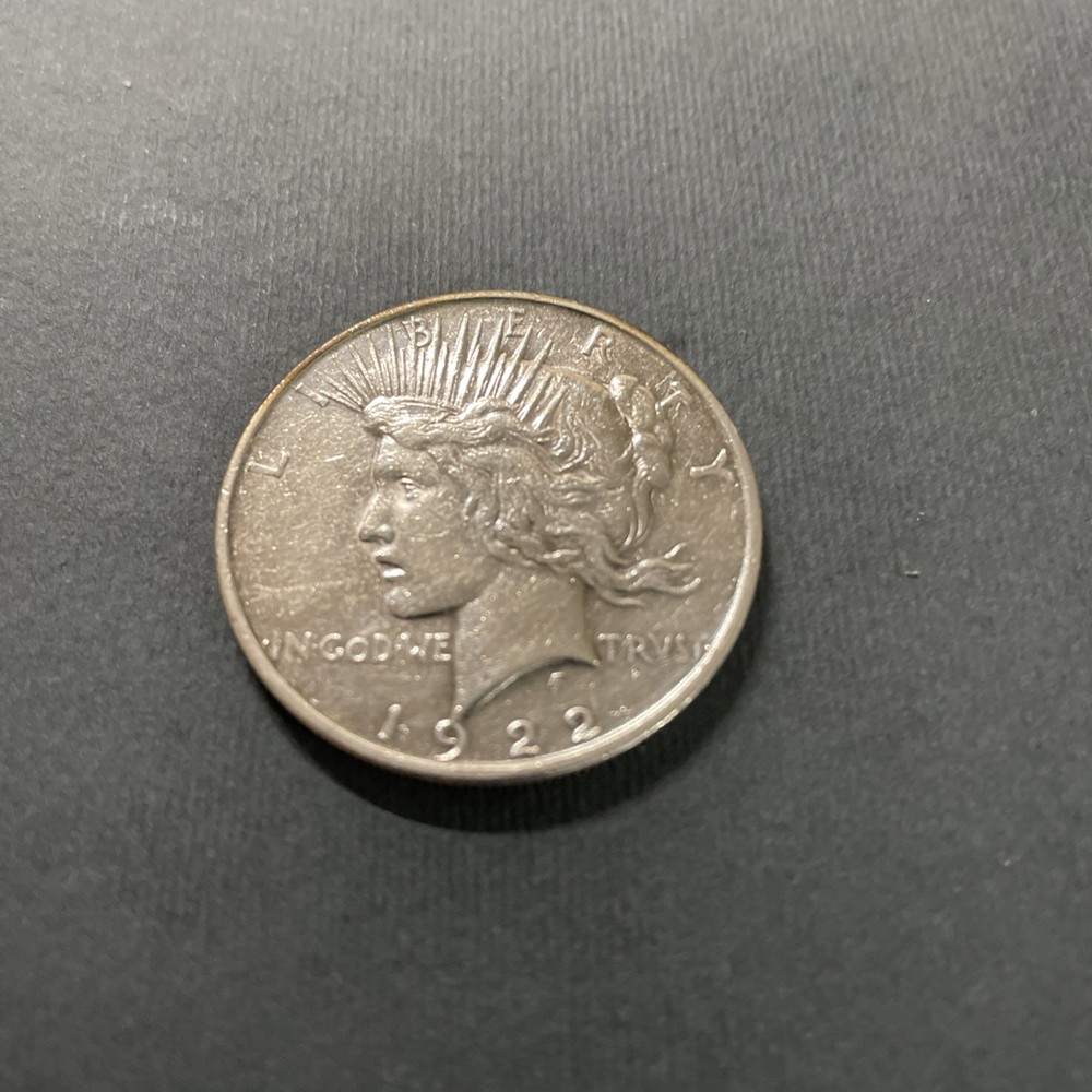 1922 D Peace Dollar
