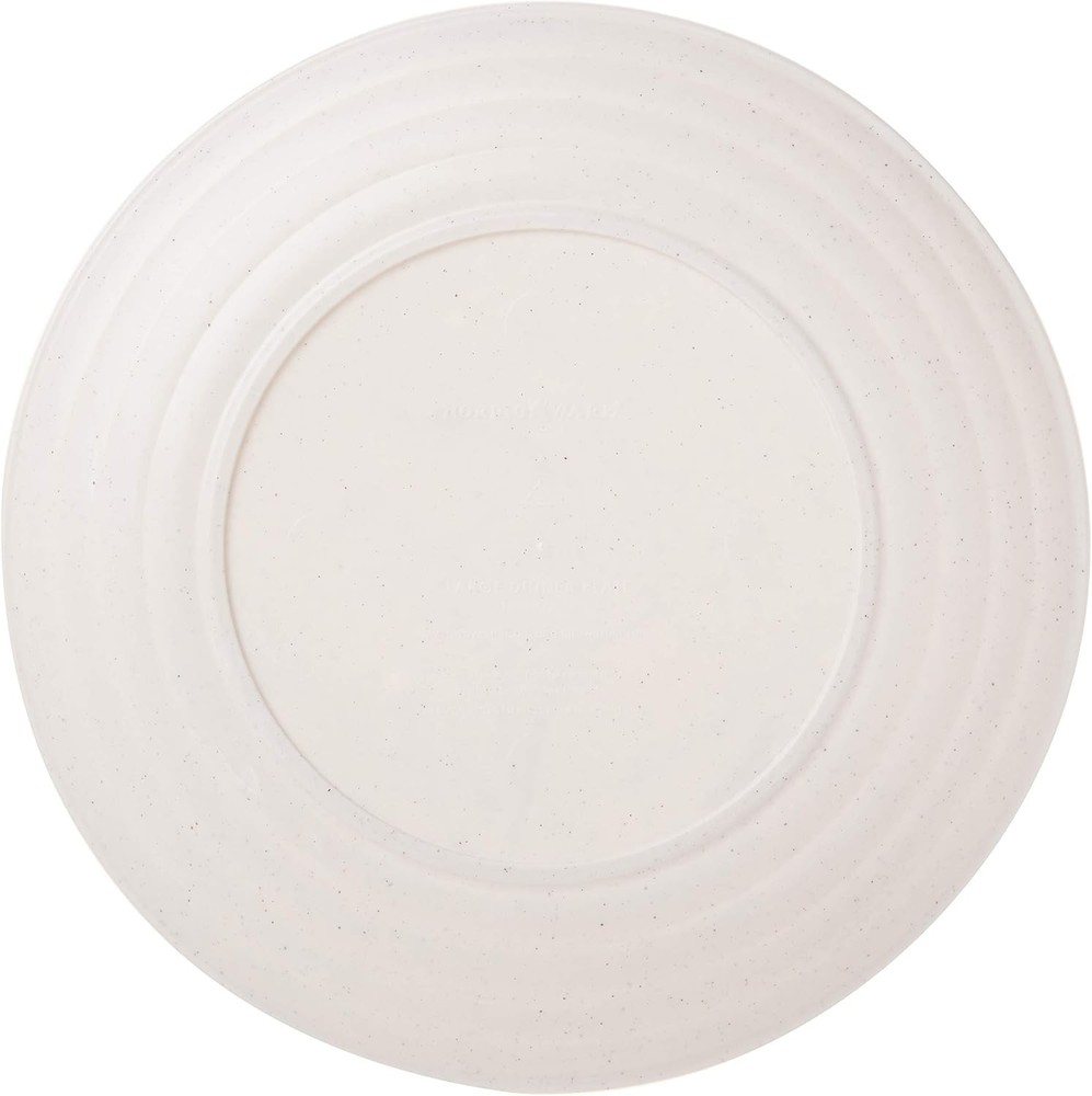 Polypropylene Plates Microwave Serveware, 10", White