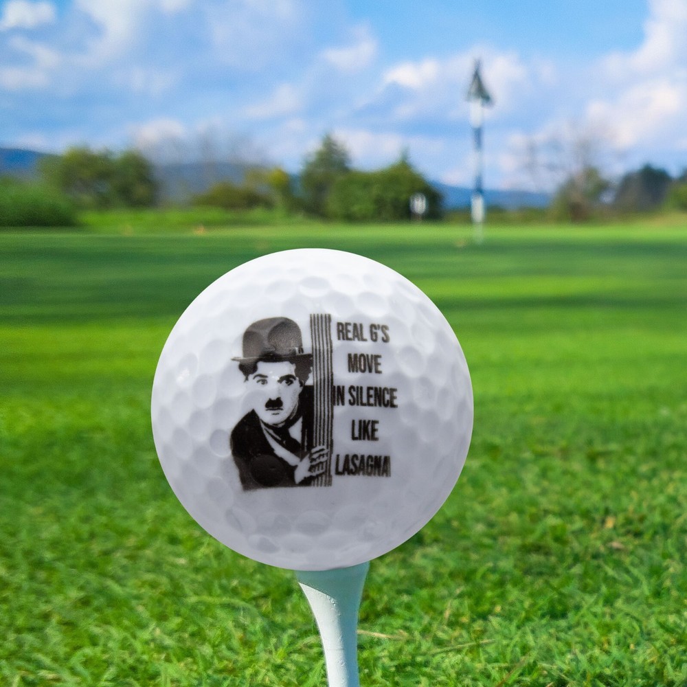 Chaplin Golf Balls 6 Pack • Great Gift Idea • Perfect Gift for Anyone!