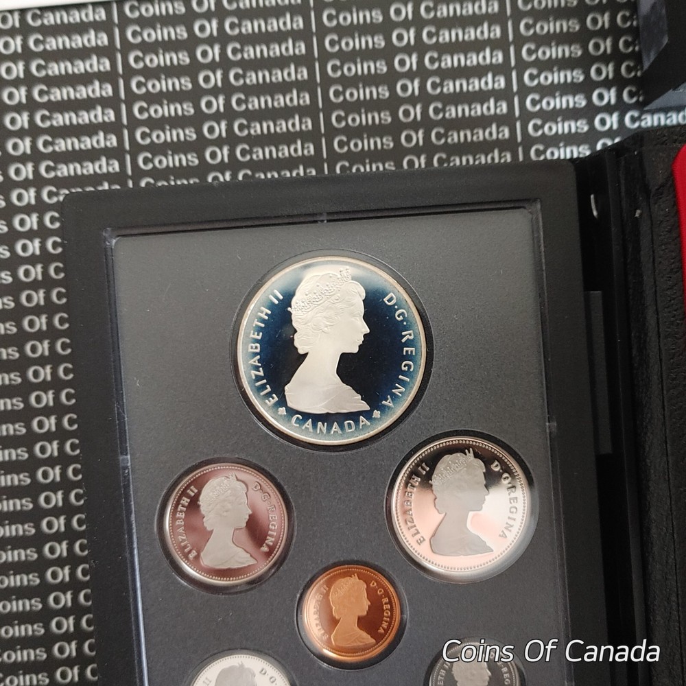 1985 Canada 7 Coin Proof Set - With Special Edition Silver Dollar #coinsofcanada