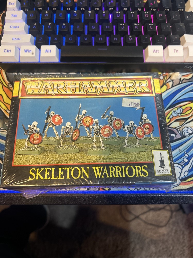 NOS!! Warhammer Skeleton Warriors SEALED METAL