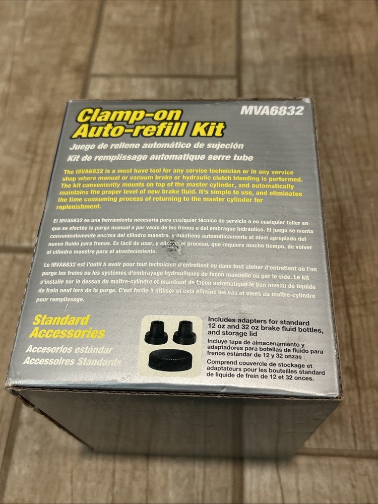 Mityvac MVA6832 Clamp-on Auto-Refill Kit