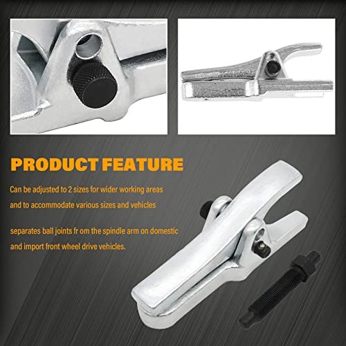 Ball Joint Separator Remover Tool for Separating Arms, Tie Rods, and Ball
