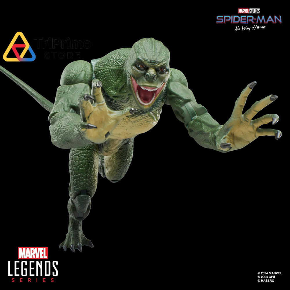 Marvel Legends Series Lizard, 6 inches (scale), 8.8 (height)