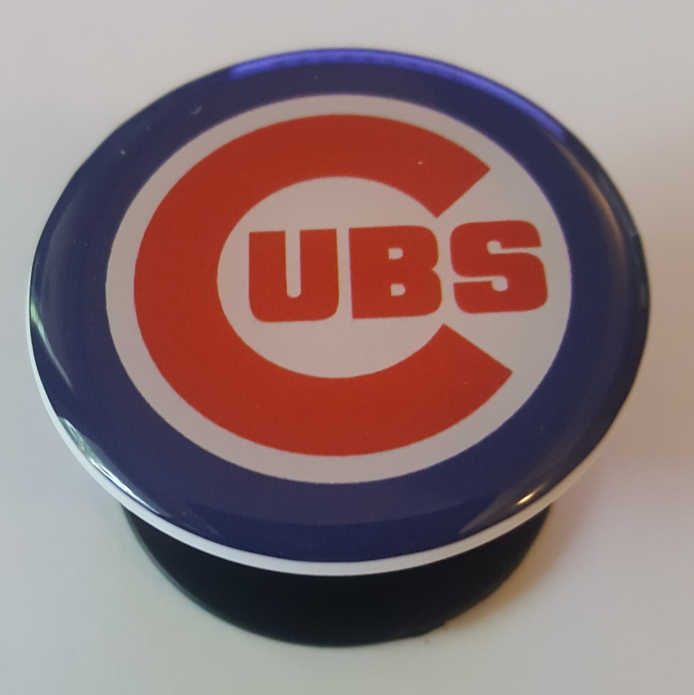 Popsockets Replacement Tops 3D Bubble Logos and Stand - Chicago NL