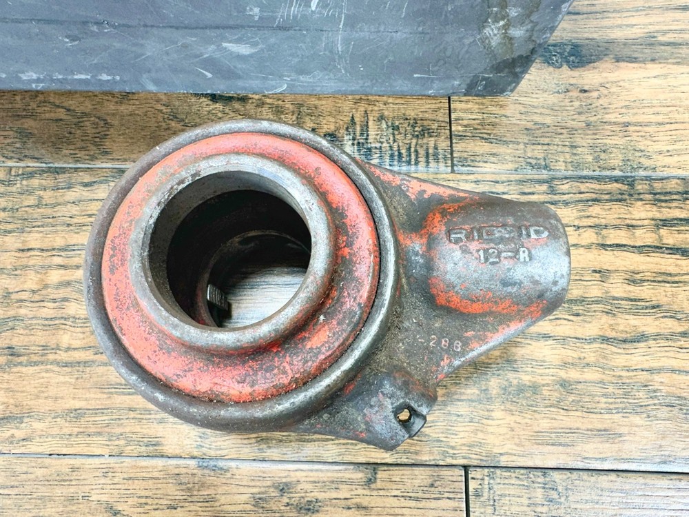 Ridgid 12-R Pipe Threader Die Head Set 12R Threading Dies G653