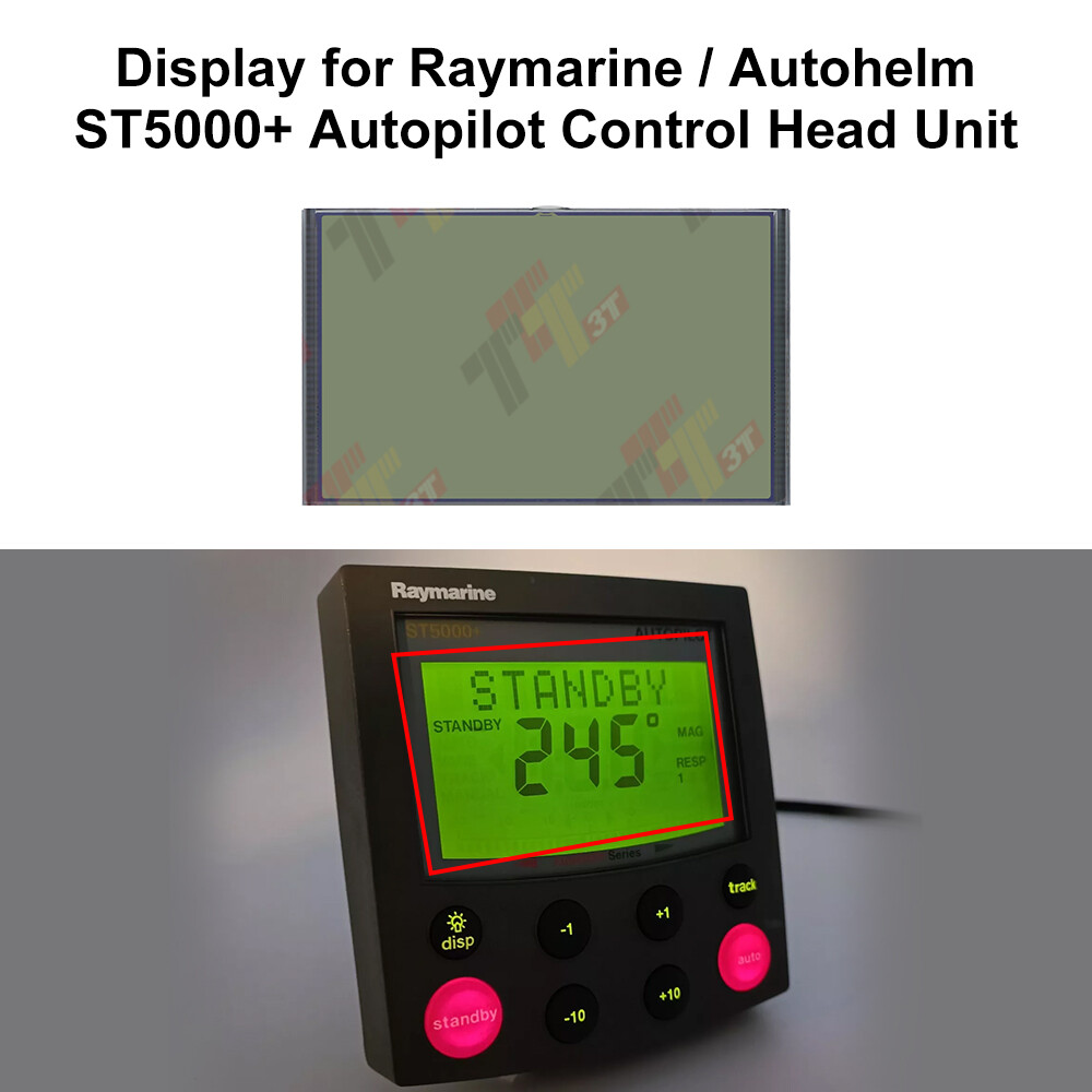 Display for Raymarine / Autohelm ST5000+ / ST4000+ Autopilot Control Head Unit