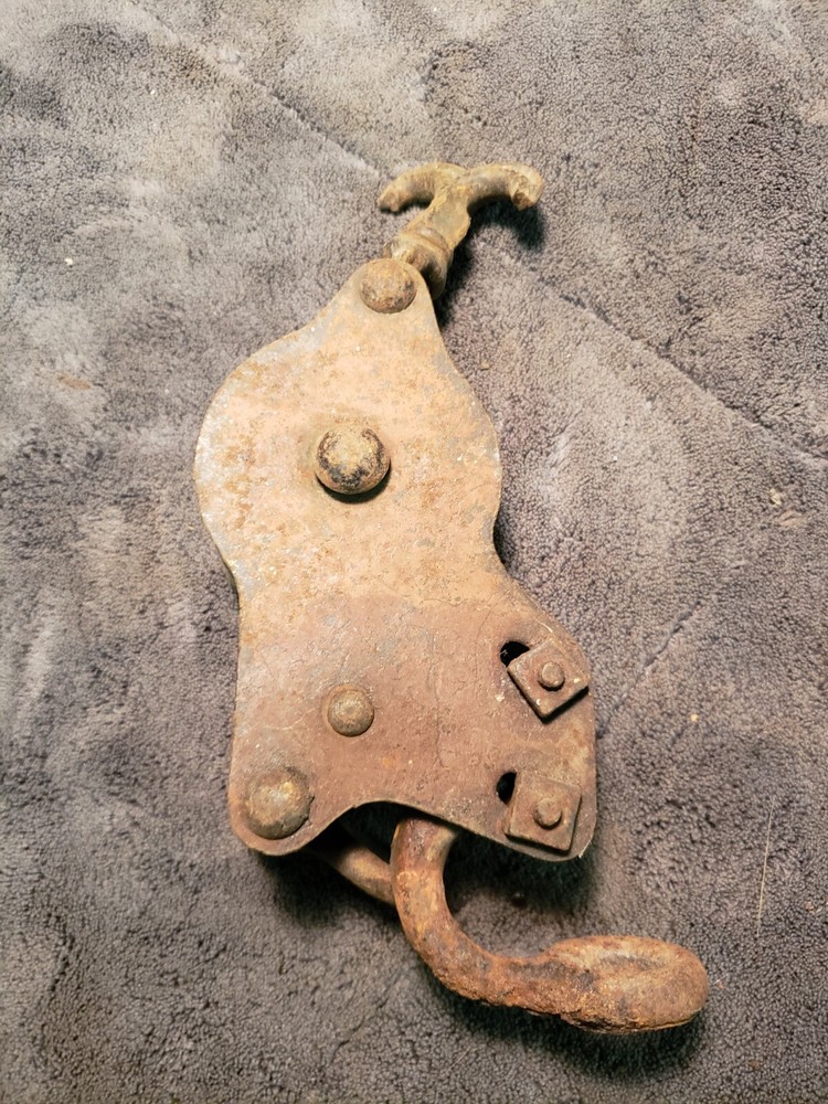 Vintage Pulley, Block And Tackle