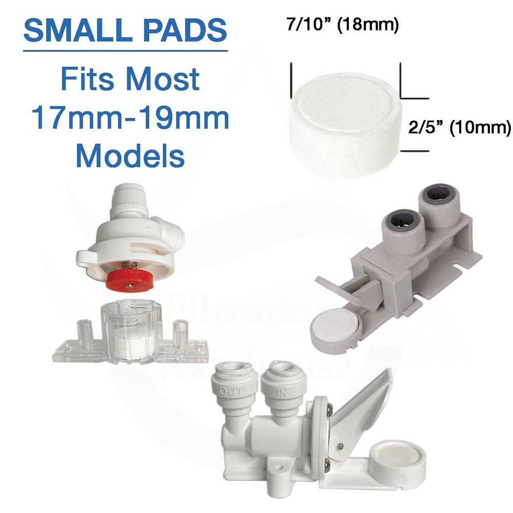 Replacement Pads TEN PACK For Mechanical Leak Detectors/Water Stop Valves (18mm)