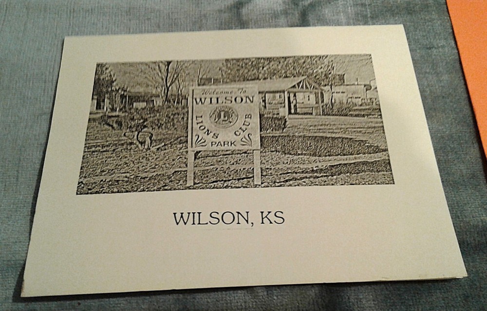 13 Stationary Sheets Wilson Kansas Different Designs
