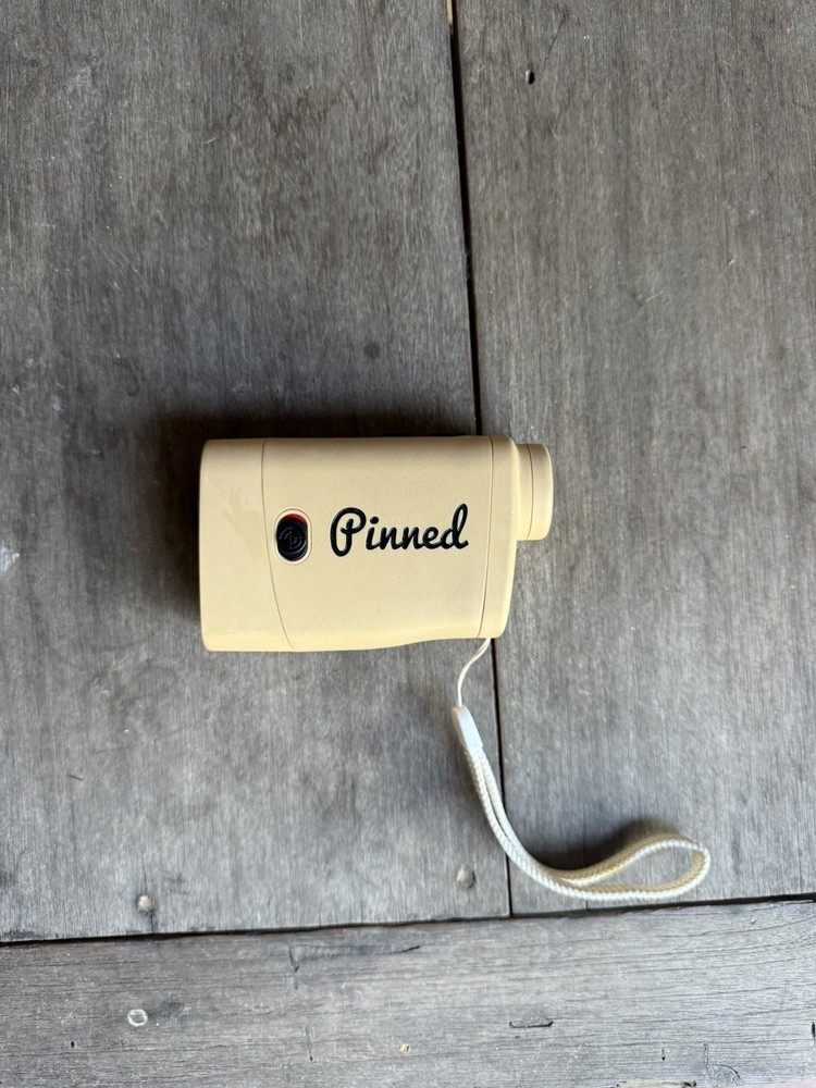 Pinned Prism Beige Golf Laser Rangefinder