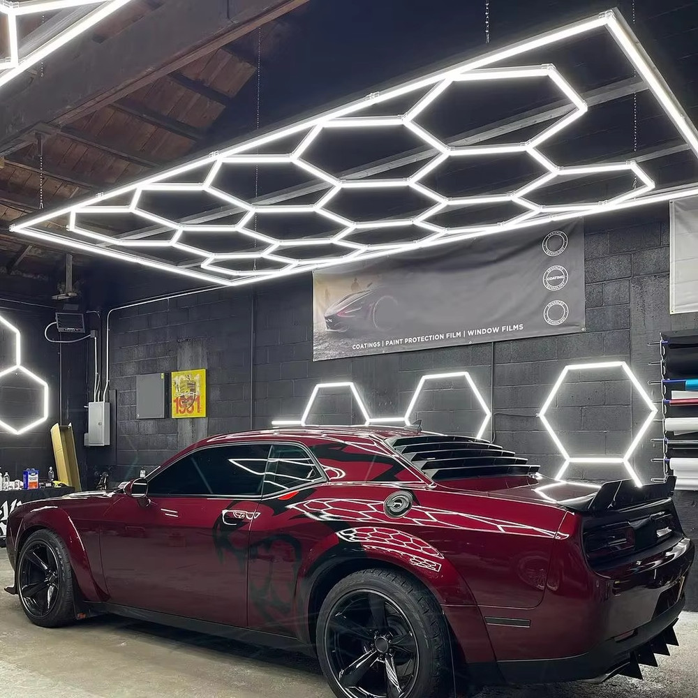 Hexagon LED lighting