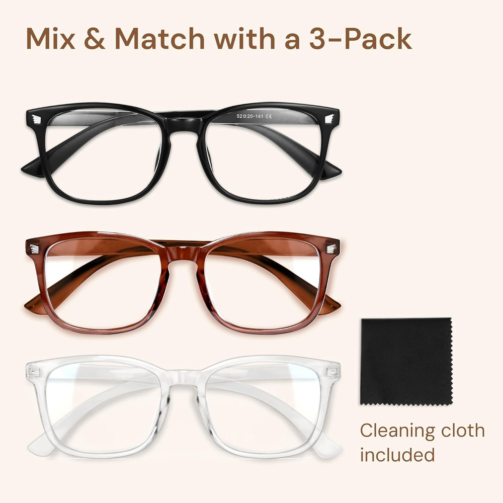 Stylish Blue Light Glasses for Woman - Computer Glasses for Blue Light Blocking