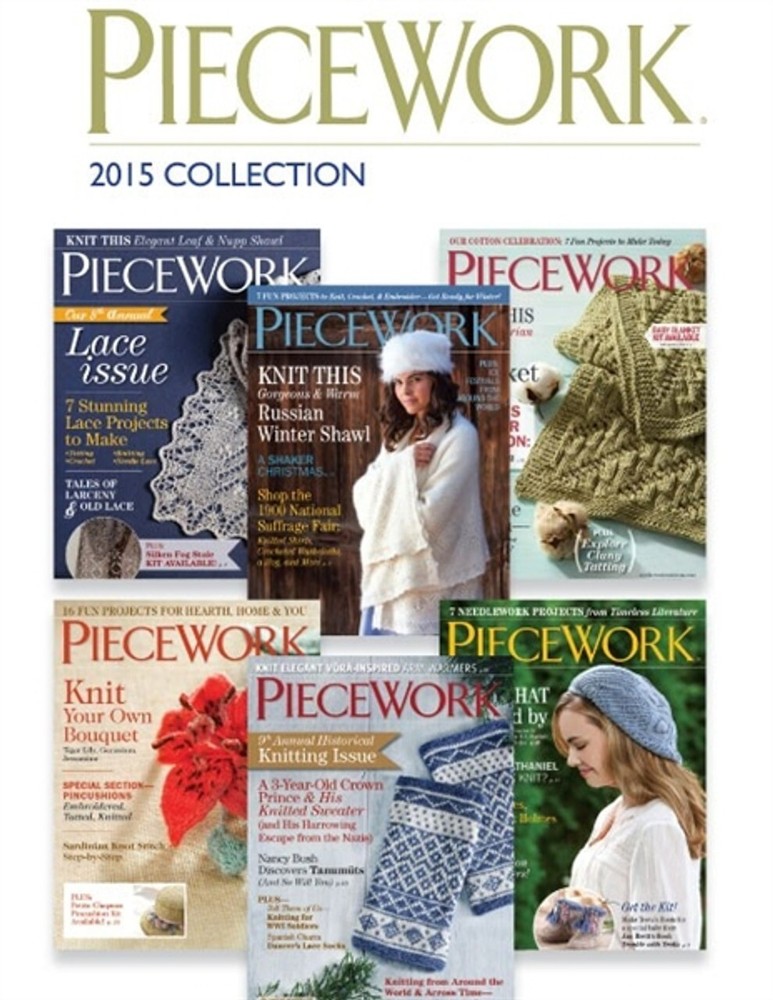 PieceWork Magazine 2015 Collection CD - 6 Issues