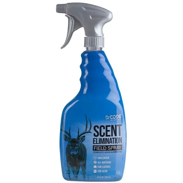 Code Blue D/Code 24oz Unscented Field Spray Complete Odor Eliminator #OA1307