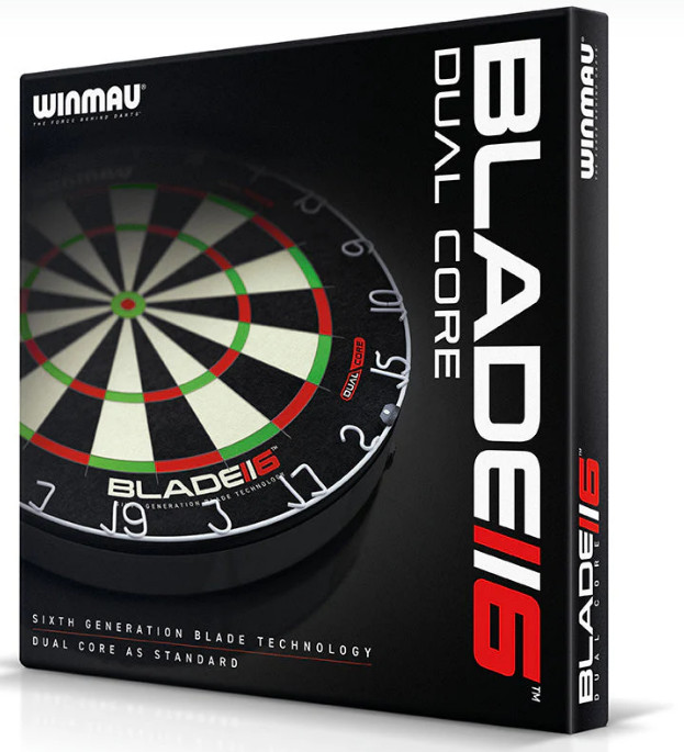 Winmau Blade 6 Dual Core Dartboard – 6th Generation Technology