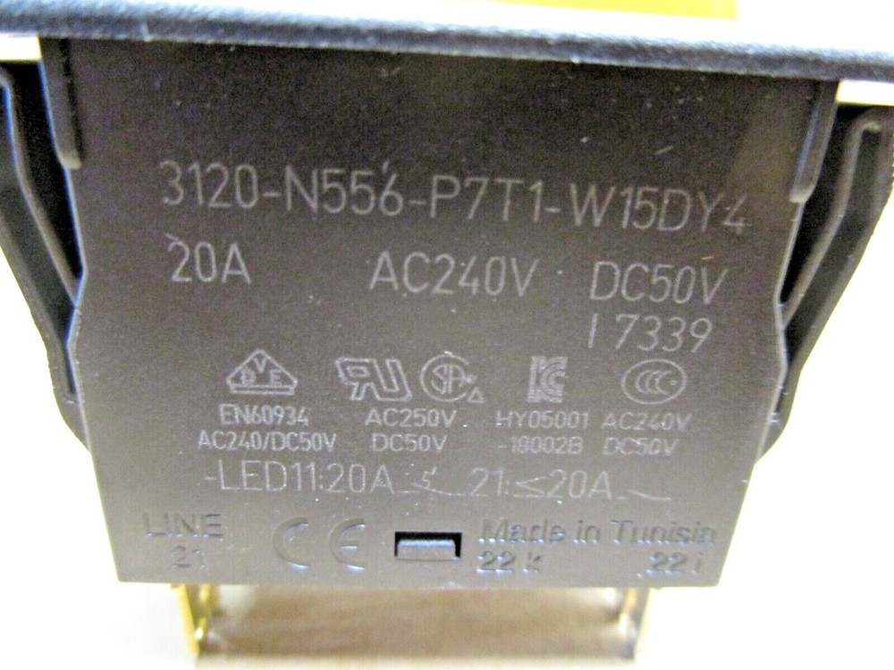 IDROBASE CDR.0997 SINGLE PHASE THERMAL SWITCH 20A 120V