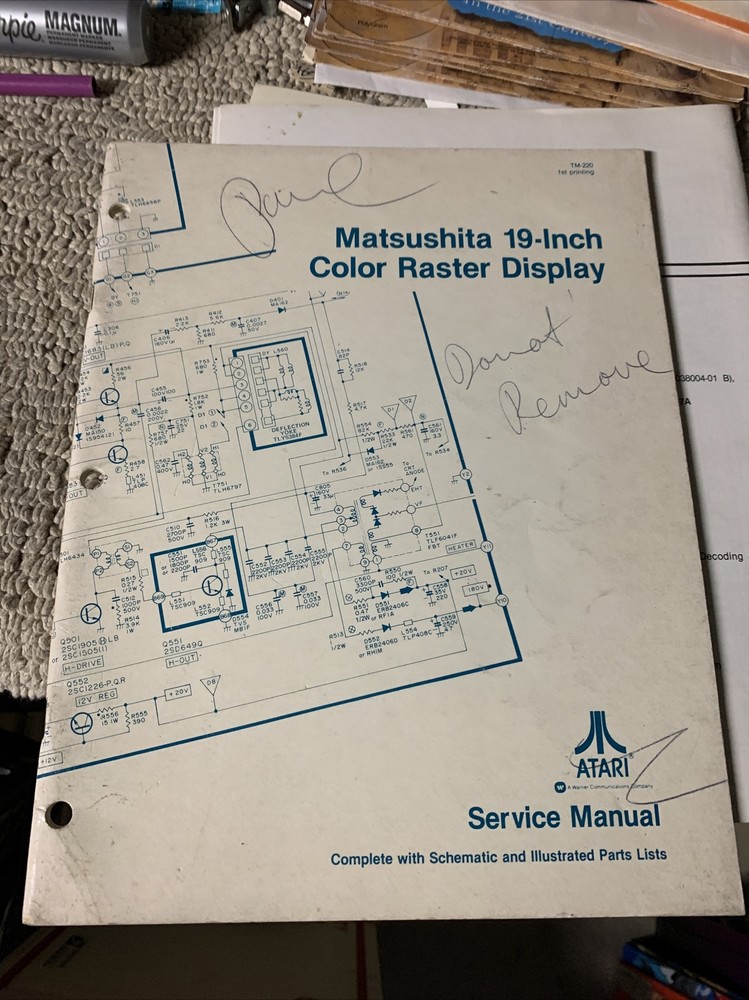 Original Kangaroo Set Atari manual ARCADE Video GAME owners manual