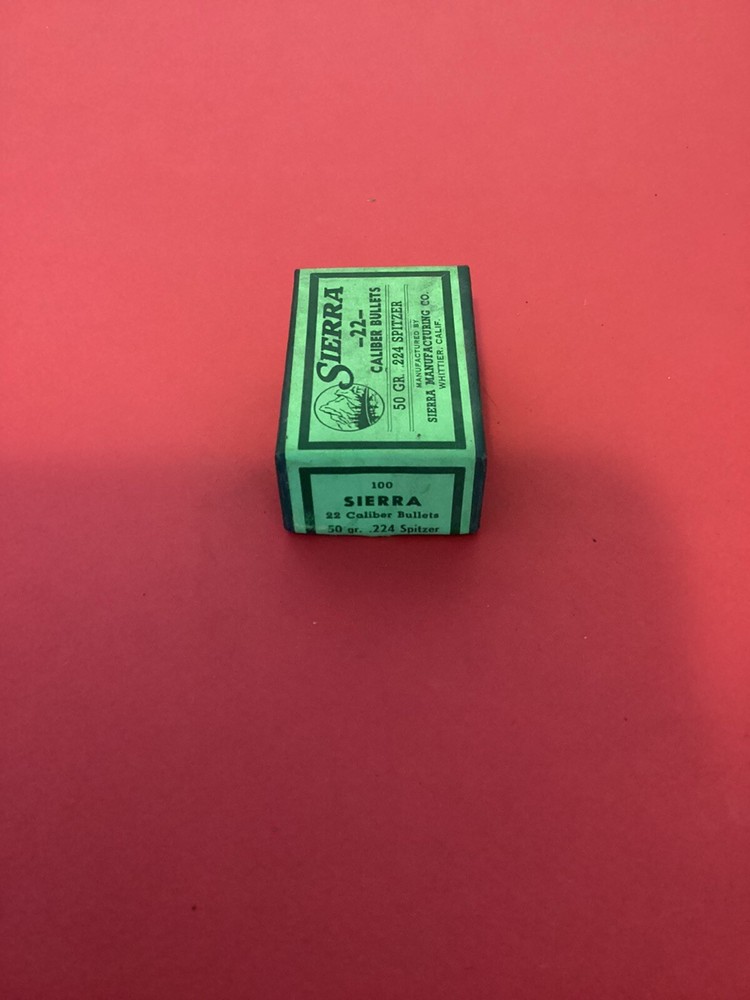 EMPTY Ammo Box Sierra 22
