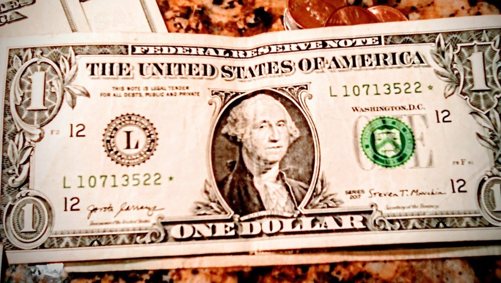 DOLLAR BILL⭐Series-2017 L10713522* Star⭐Note