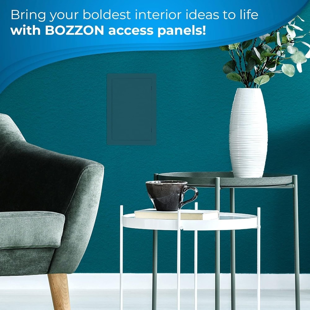 Easy-Install 4x6 Inch Wall Access Panel - Lightweight UV-Stabilized Plastic