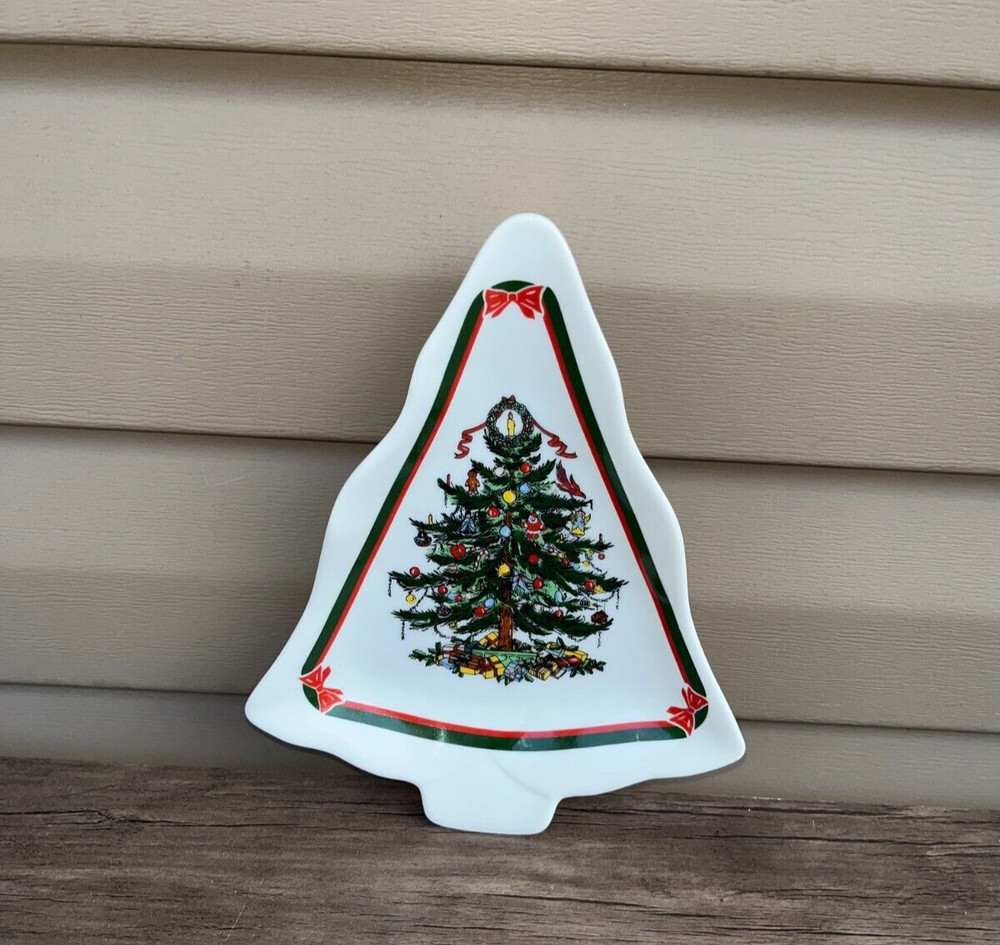 Ribbons & Tree Tree Serving Dish