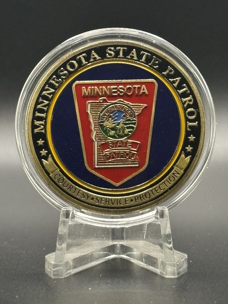 Minnesota State Patrol St. Michael Challenge Coin V1